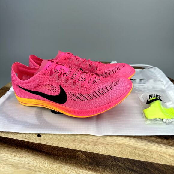 Nike ZoomX Dragonfly Men\'s Size 12 Hyper Pink Black Track Spikes CV0400-600 main image 11